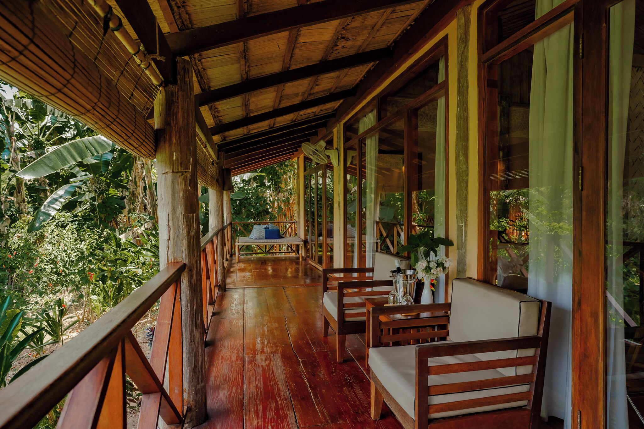 Family Suite, 2 Bedrooms, Garden View | Terrace/patio