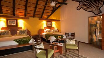 In-room safe, desk, iron/ironing board, cribs/infant beds