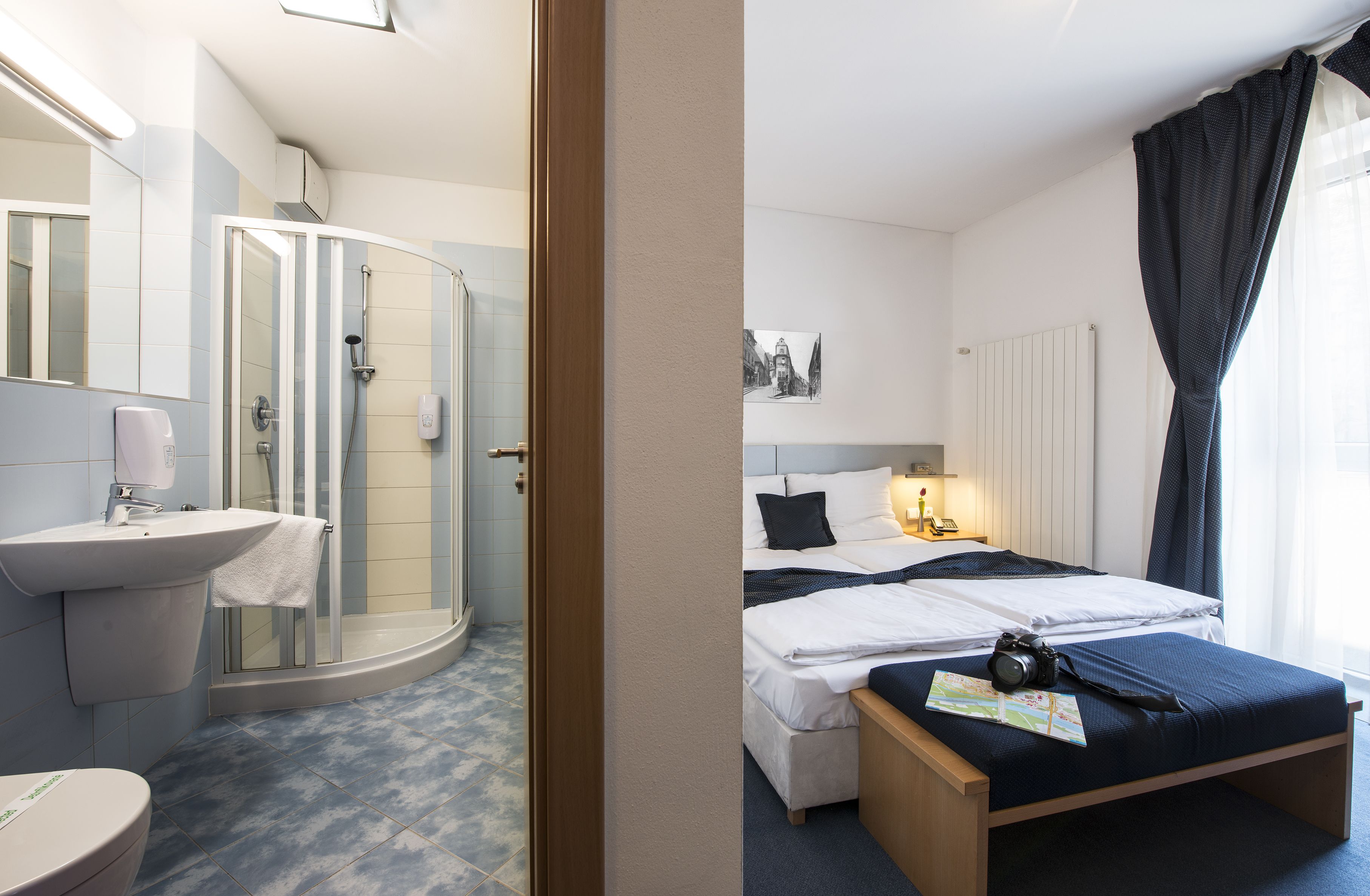 minibar, in-room safe, desk, blackout curtains