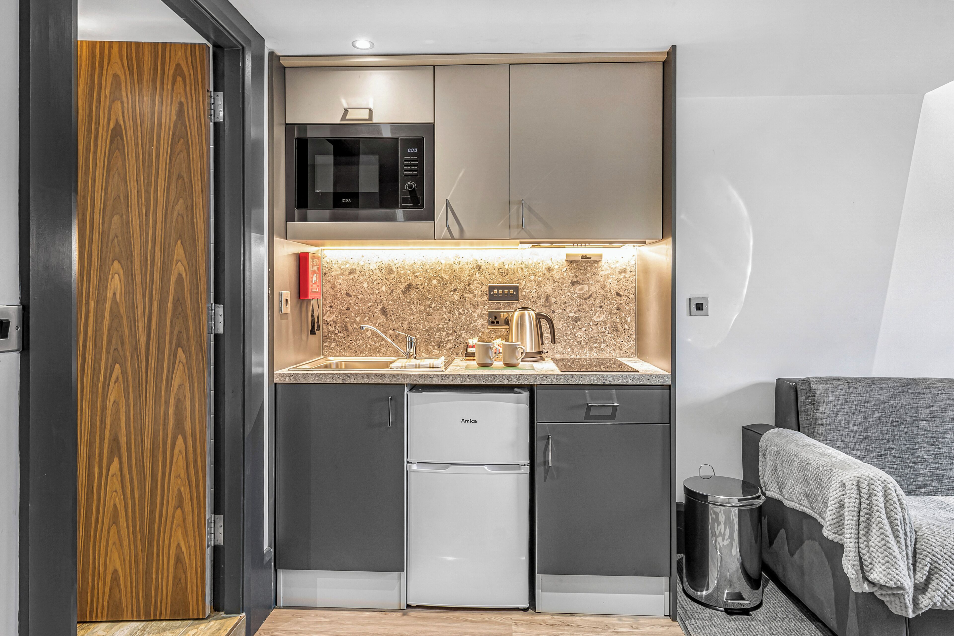 mezzanine double | private kitchen