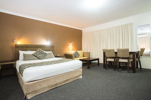 1 bedroom, desk, soundproofing, iron/ironing board
