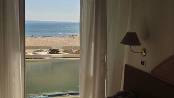 Blick von der Unterkunft