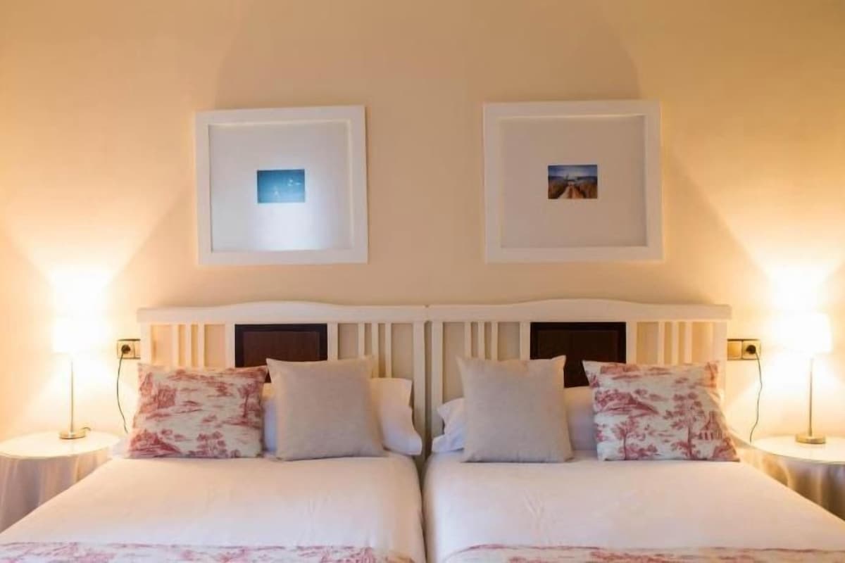 5 habitaciones, sábanas italianas Frette y ropa de cama de alta calidad 