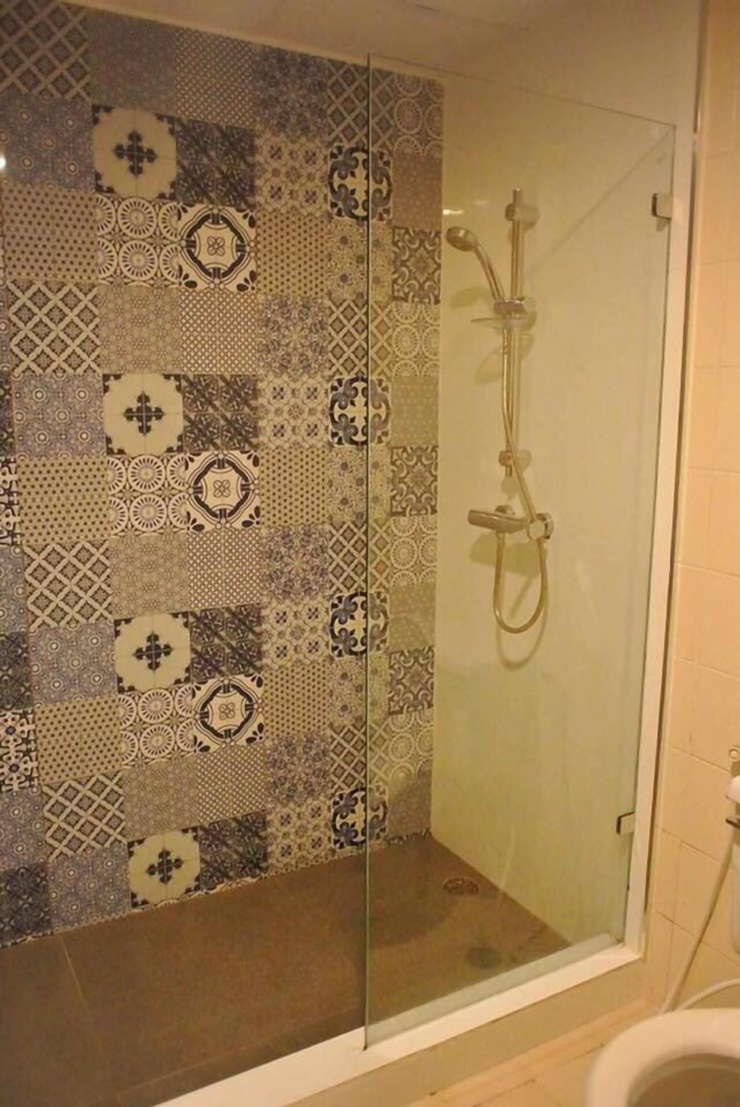 Dusj på badet