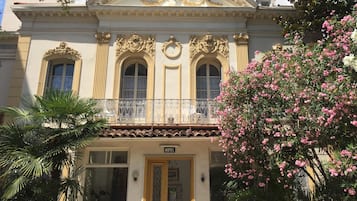 Fassade der Unterkunft
