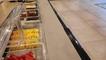 Daily buffet breakfast for a fee