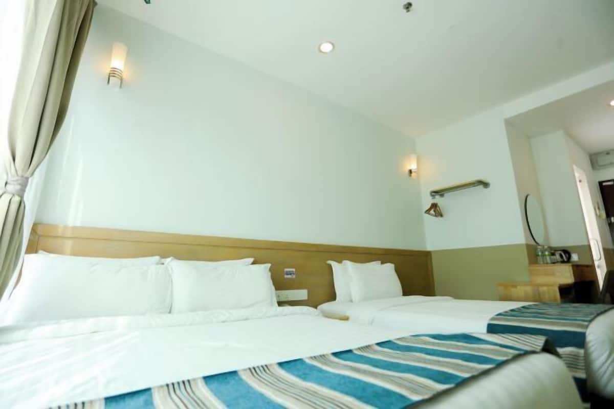 Desk, iron/ironing board, free WiFi, bed sheets