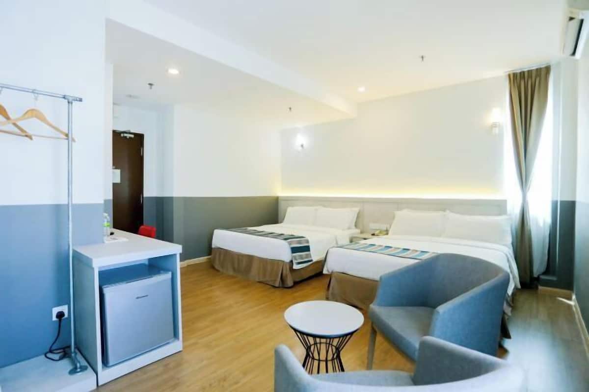 Desk, iron/ironing board (on request), WiFi (free), bed sheets