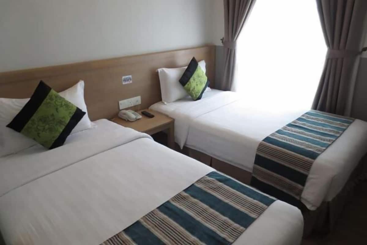 Desk, iron/ironing board, free WiFi, bed sheets