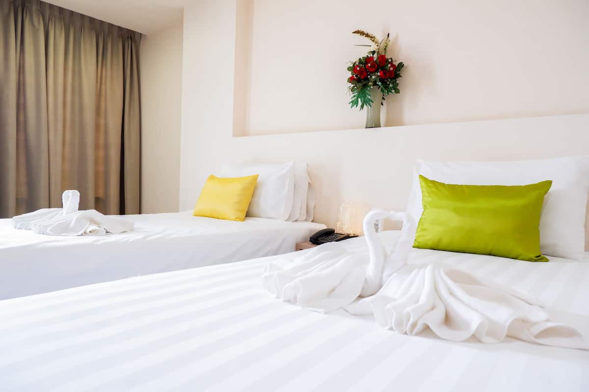1 bilik tidur, meja, langsir/tirai gelap terus, Wi-fi percuma