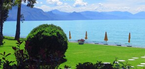 Blick von der Unterkunft