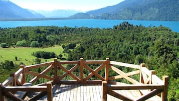 Blick auf die Berge