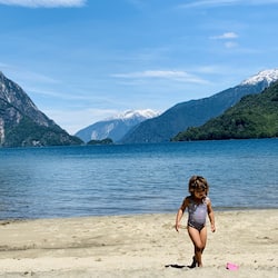 Private beach, fishing