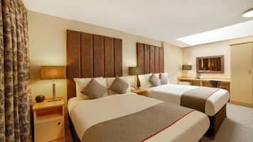 Desk, iron/ironing board, free WiFi, bed sheets
