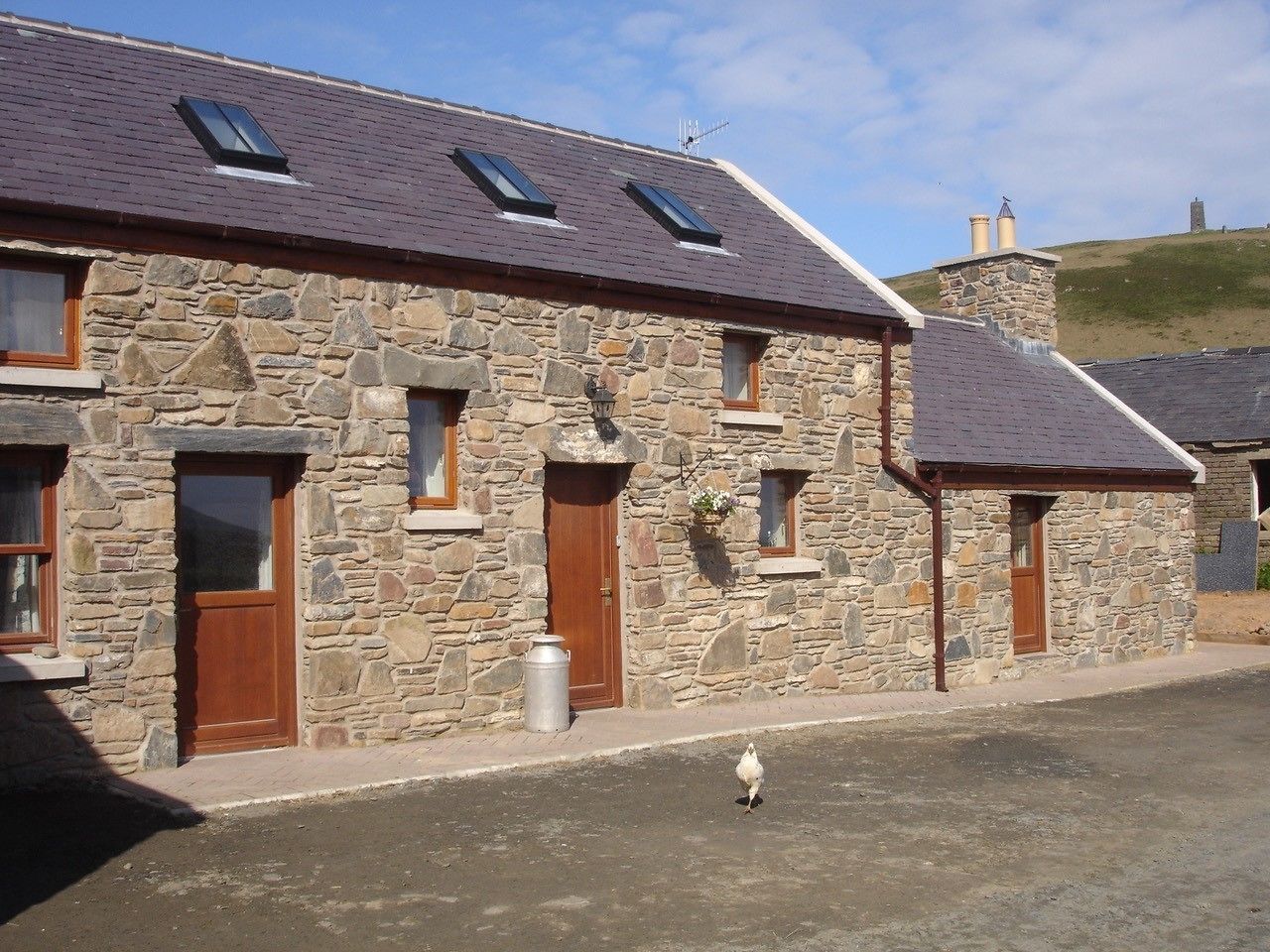 Façade de l’hébergement