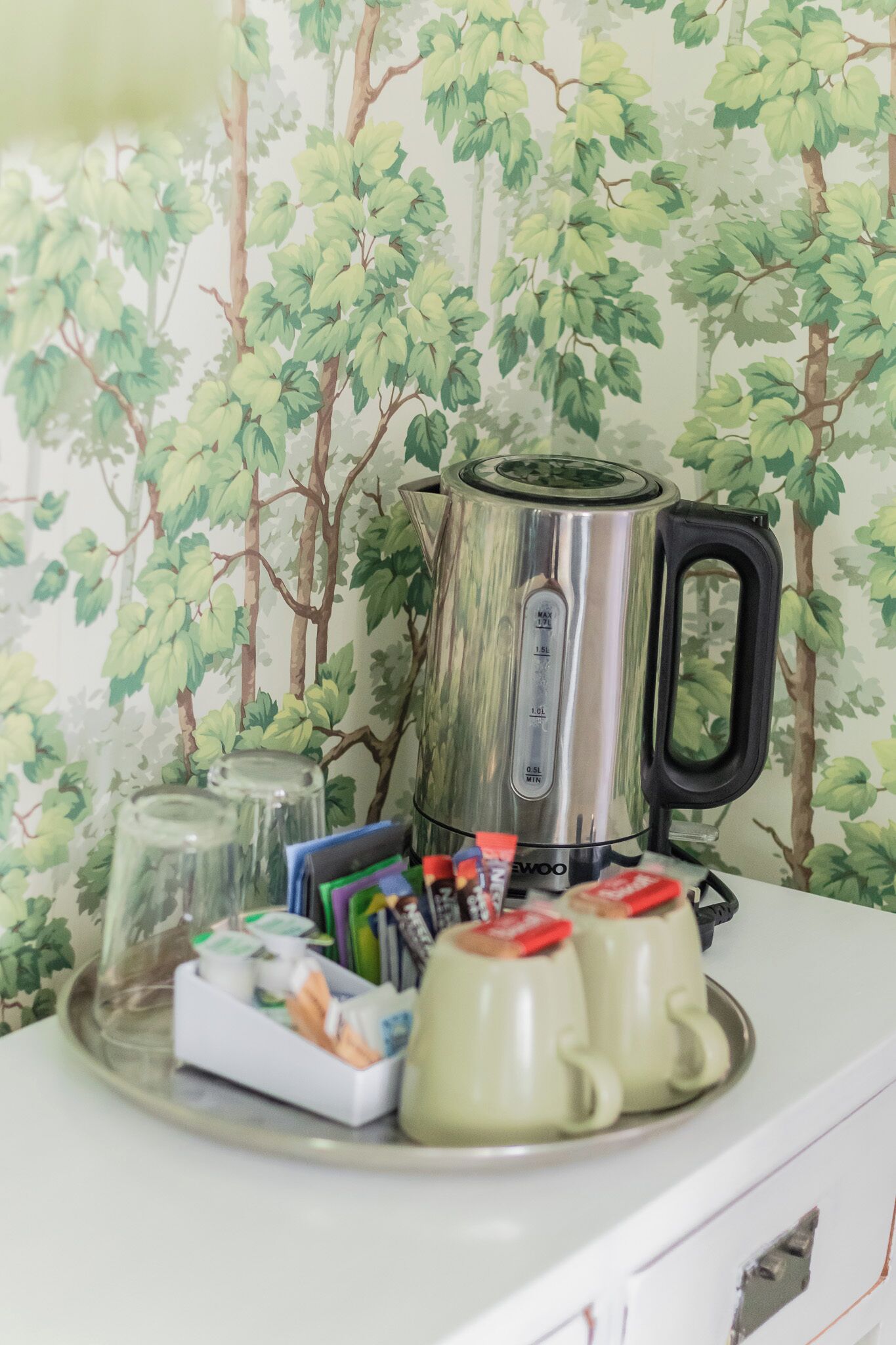 1 bedroom, individually decorated, individually furnished, desk