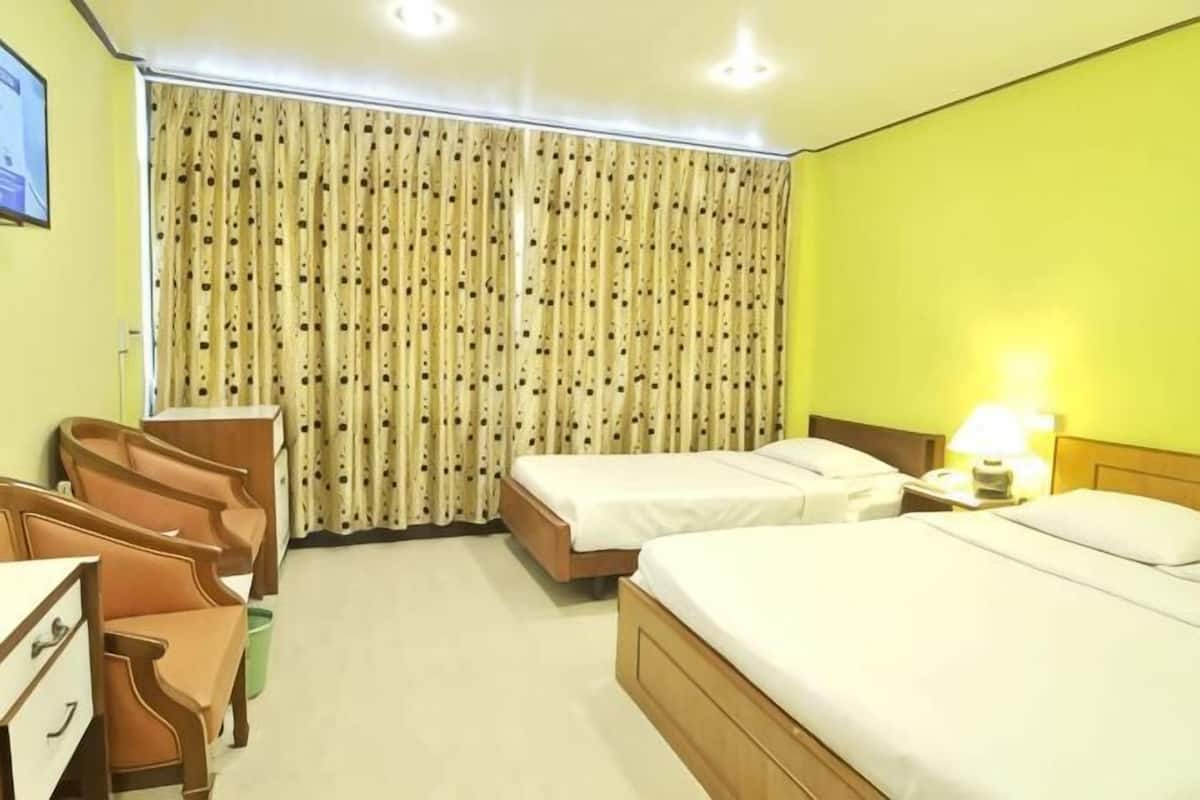Desk, rollaway beds, free WiFi, bed sheets