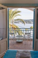 Standard Room, Partial Sea View | Balcony view