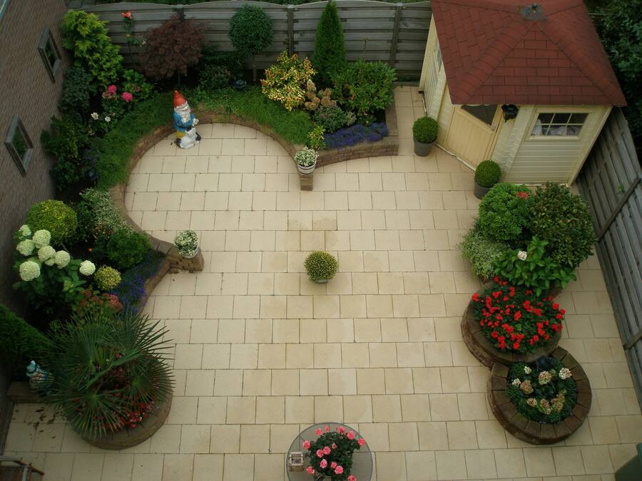 Uitzicht vanuit accommodatie