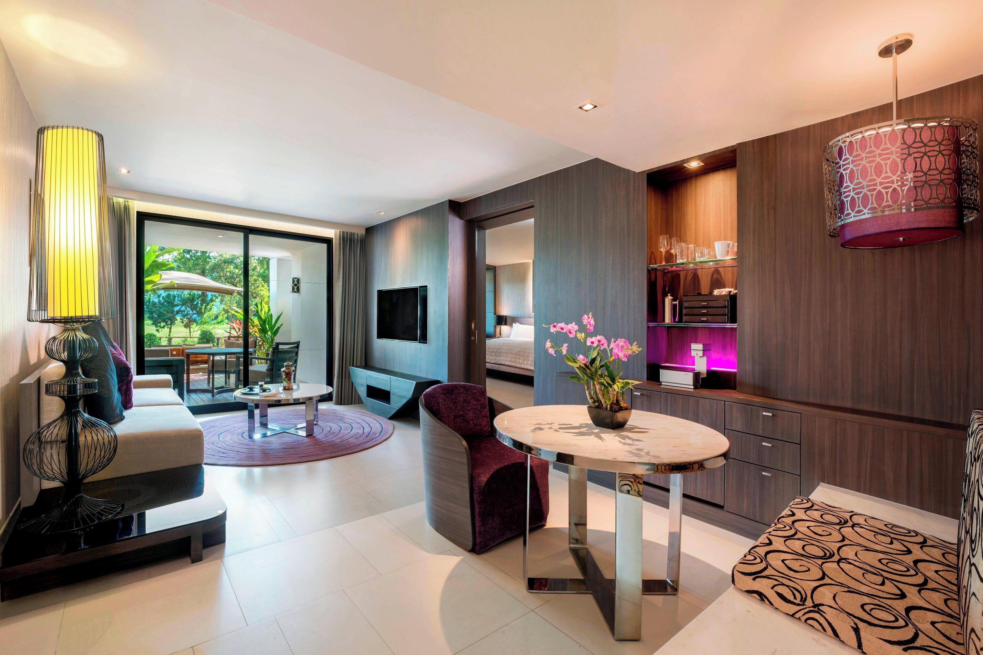 Grand Suite, 1 Bedroom, Golf View (Balcony) | Premium bedding, pillow-top beds, minibar, in-room safe