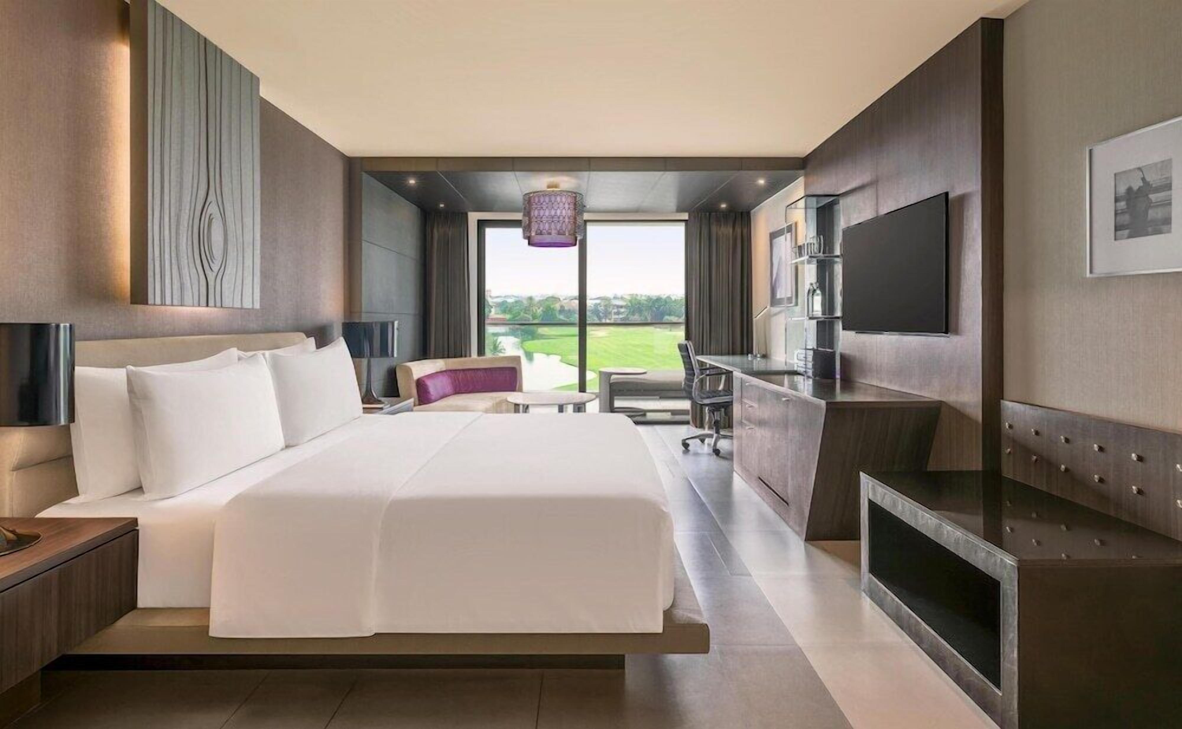 Ropa de cama de alta calidad, camas con pillow-top y minibar 