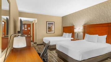 Coffres-forts dans les chambres, bureau, rideaux occultants