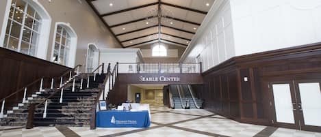 Reception hall