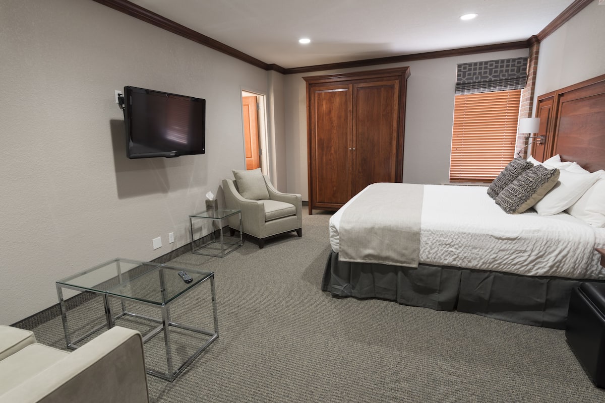 Suite Exécutive, 1 chambre | 1 chambre, bureau, espace de travail pour ordinateur portable