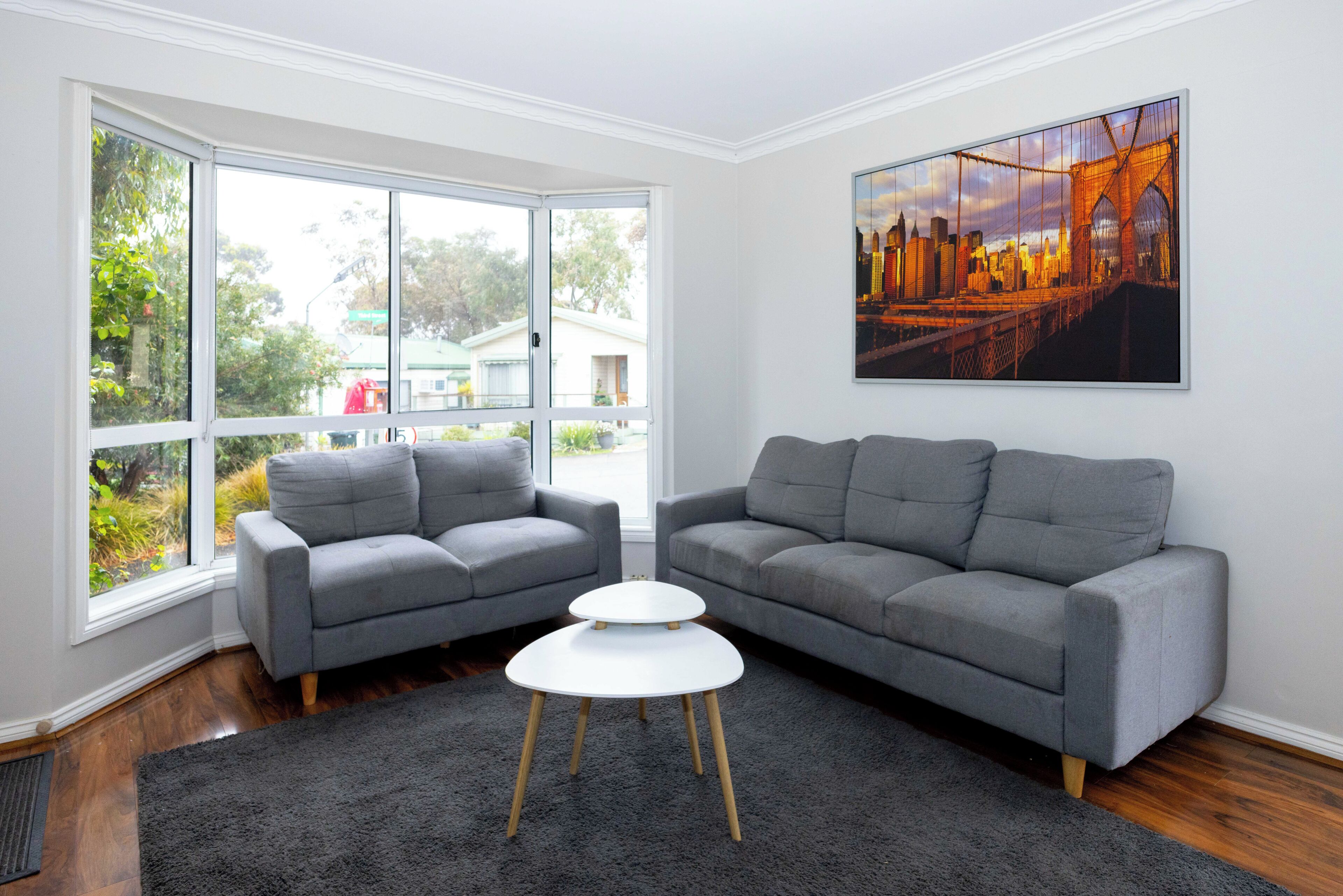 deluxe cabin, 4 bedrooms | 1 bedroom, blackout curtains, iron/ironing board, bed sheets