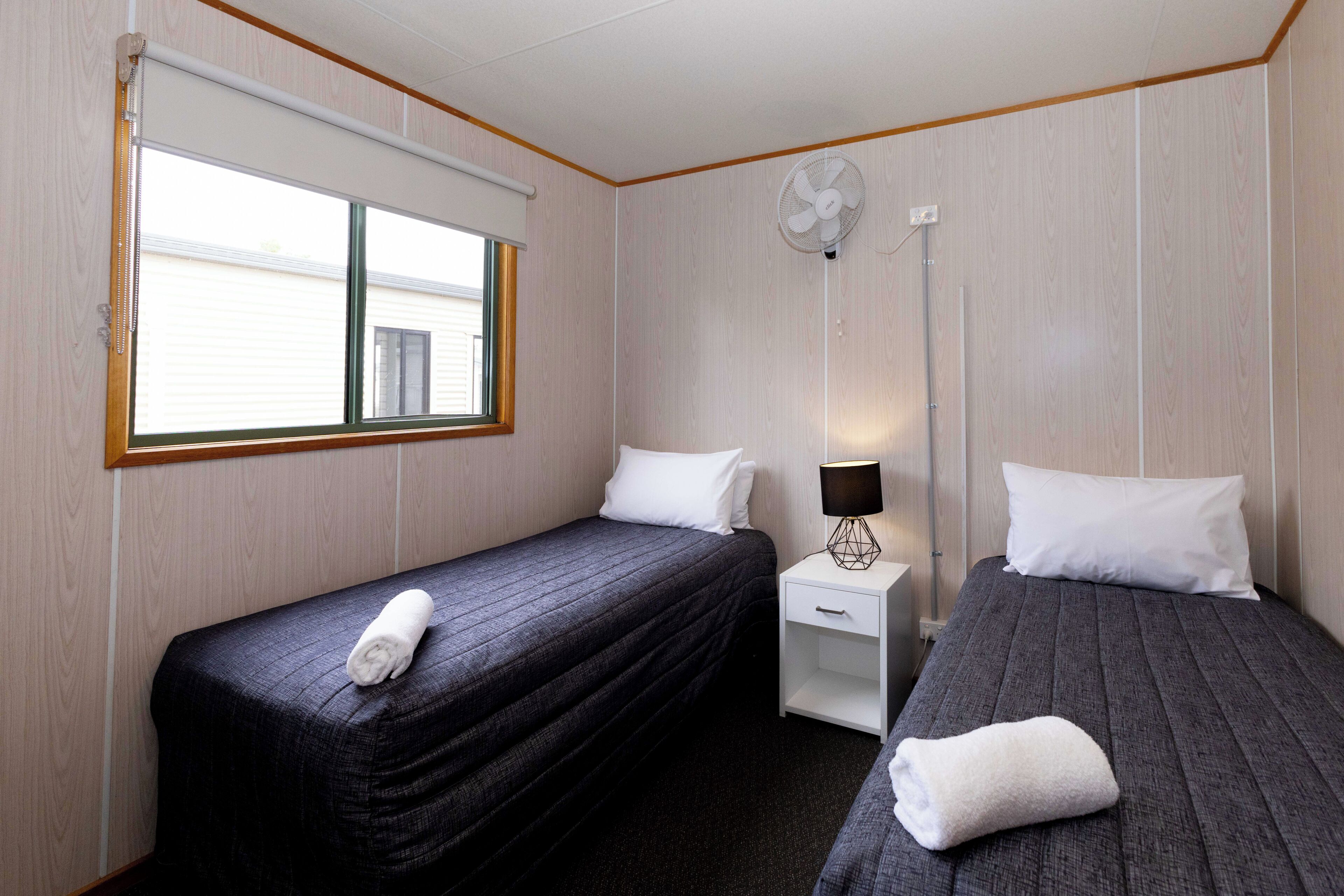 standard cabin, 3 bedrooms | 1 bedroom, blackout curtains, iron/ironing board, bed sheets