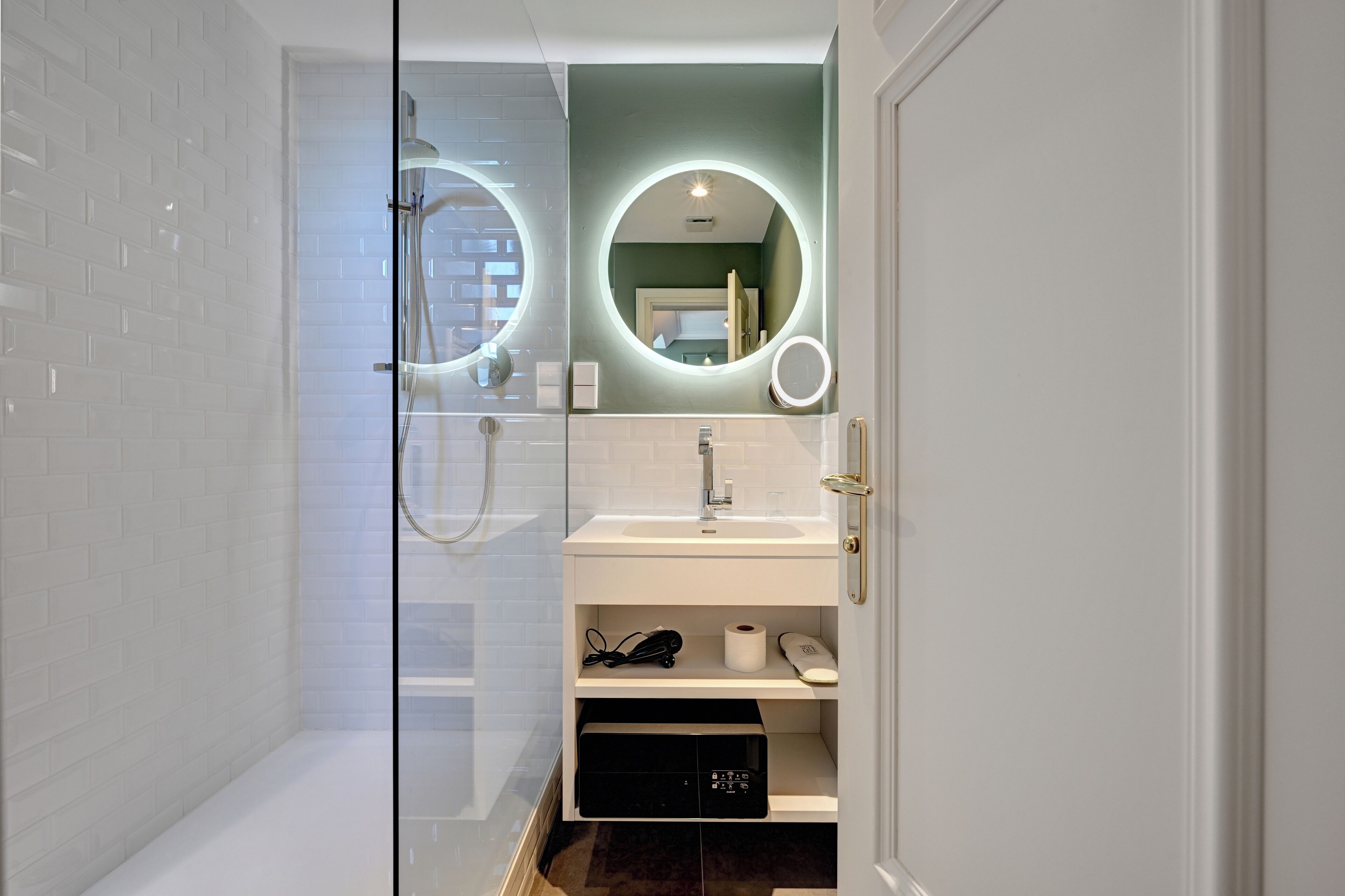 free toiletries, hair dryer, bathrobes, slippers