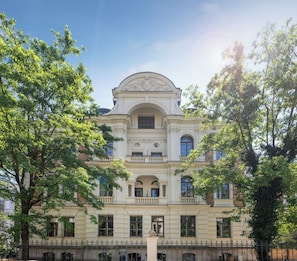 Fassade der Unterkunft