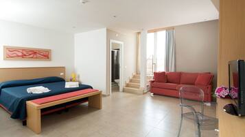 1 Schlafzimmer, Minibar, Zimmersafe, Schreibtisch