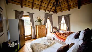 Kudu Lodge - Queen Room | Premium bedding, pillowtop beds, individually decorated