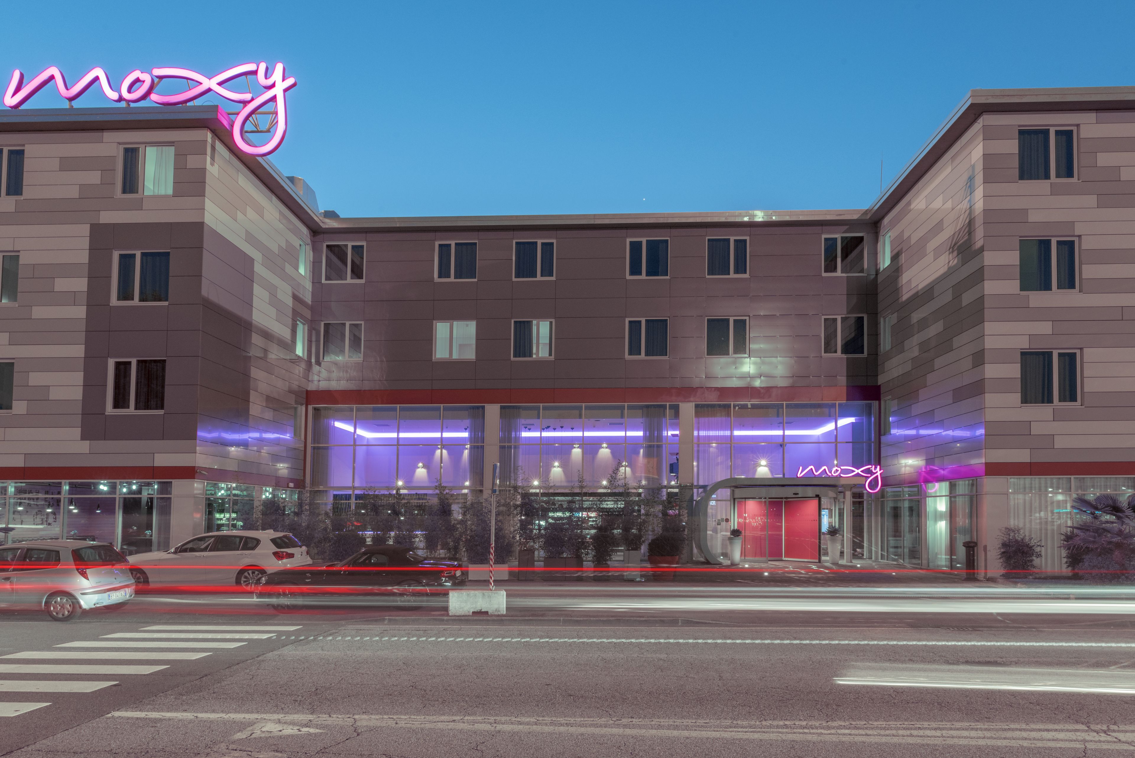 front of property – evening/night