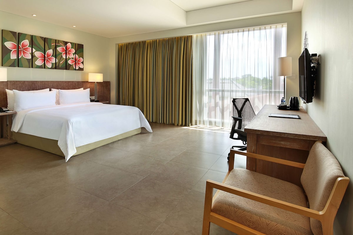 Habitación familiar, 1 cama King size | Ropa de cama de alta calidad y minibar