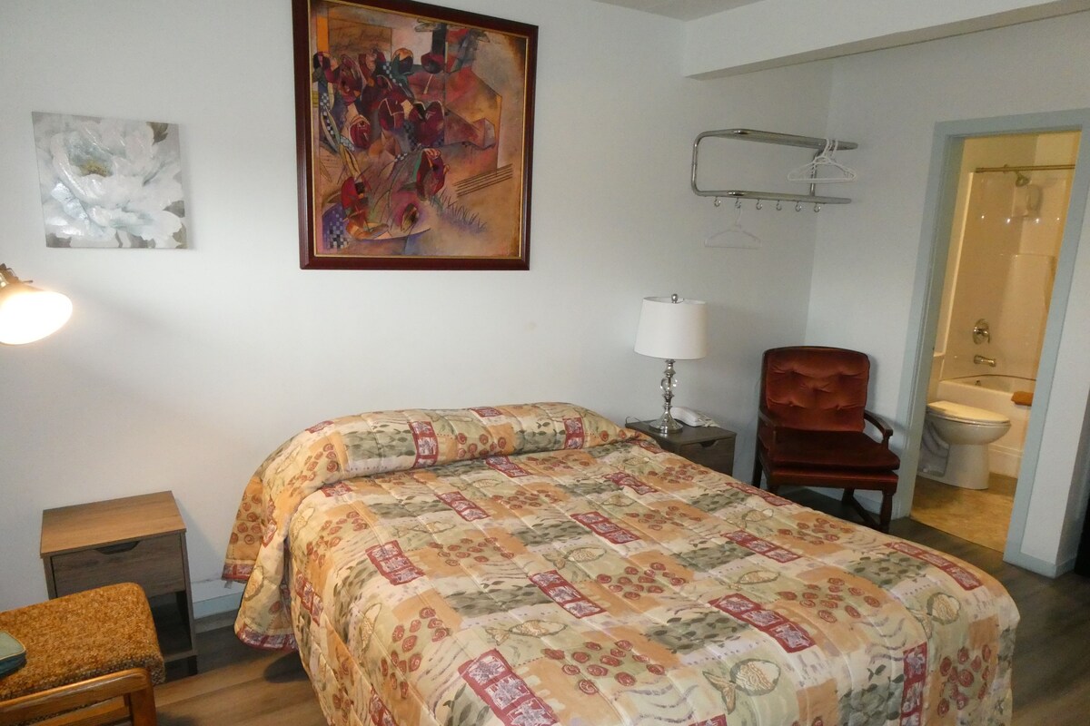 Studio suite, 1 queensize bed | Een bureau, verduisterende gordijnen, een strijkplank/strijkijzer