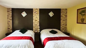 Down duvets, individually decorated, individually furnished