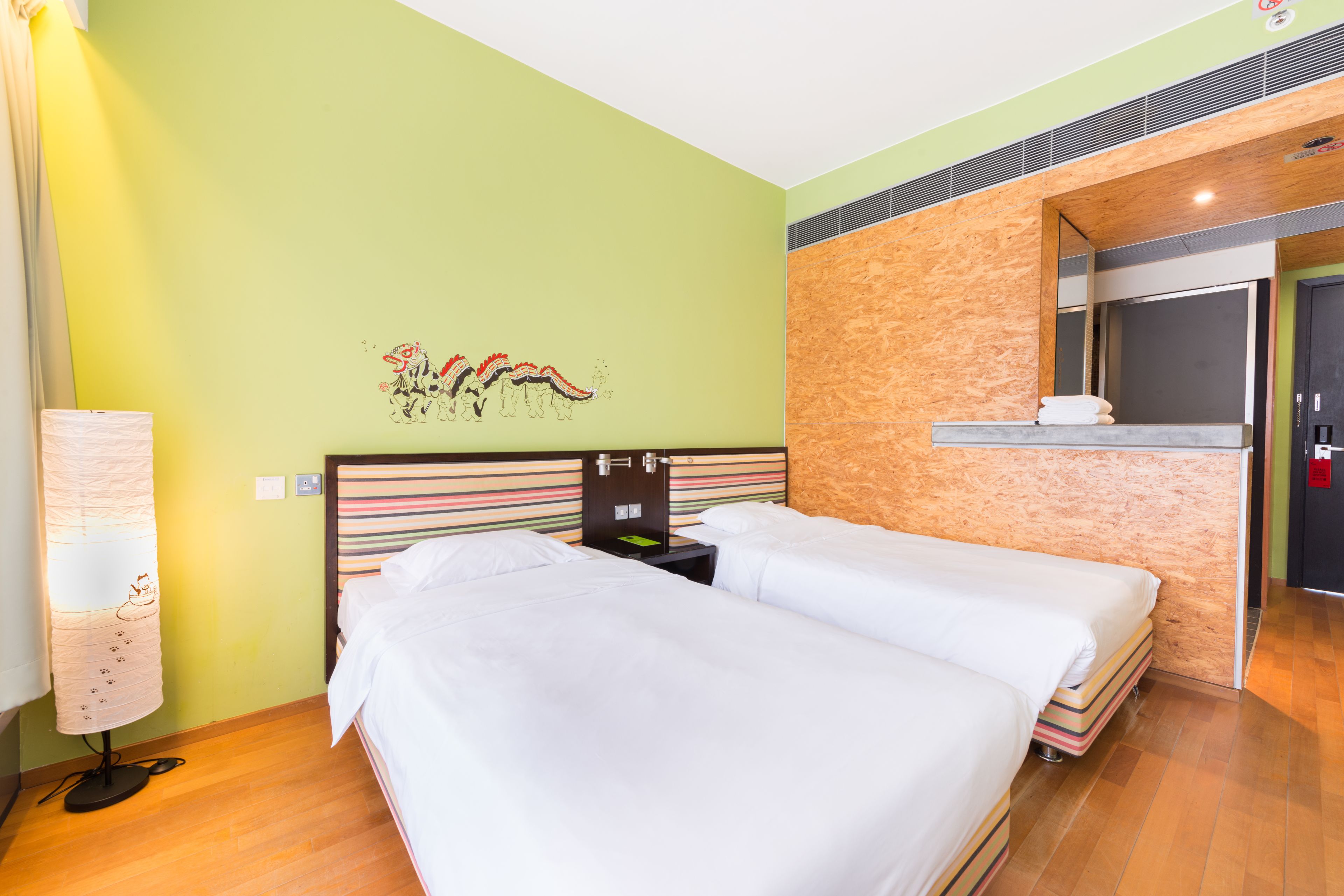 twin room, 2 single beds, non smoking, city view | in-room safe, desk, free wifi, bed sheets