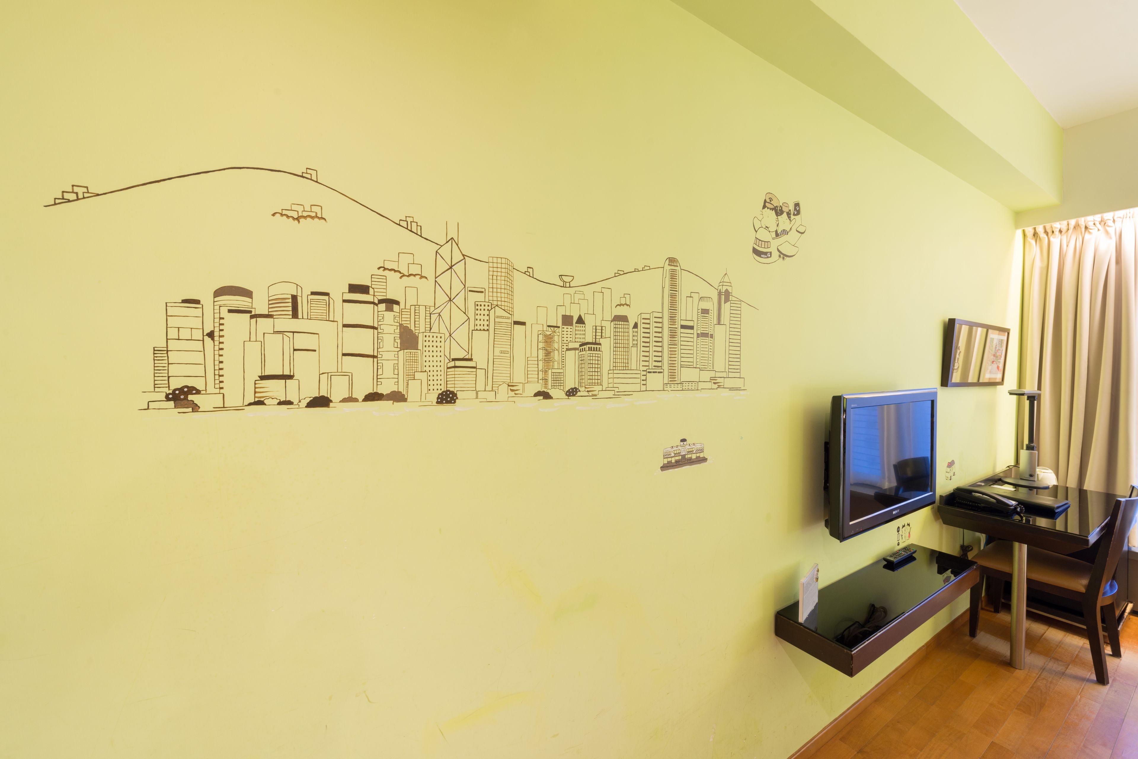 twin room, 2 single beds, non smoking, city view | in-room safe, desk, free wifi, bed sheets