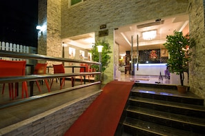 Entrada de la propiedad