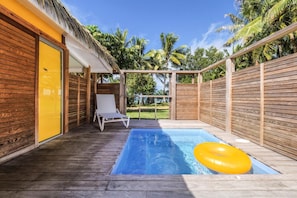 Deluxe-Bungalow, eigener Pool, Meerblick | Eigener Pool