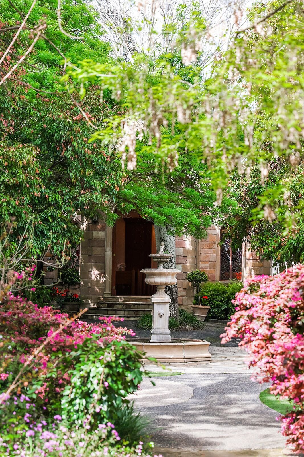 Área de bodas al aire libre