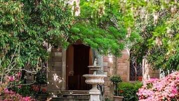 Aussenbereich für Hochzeiten