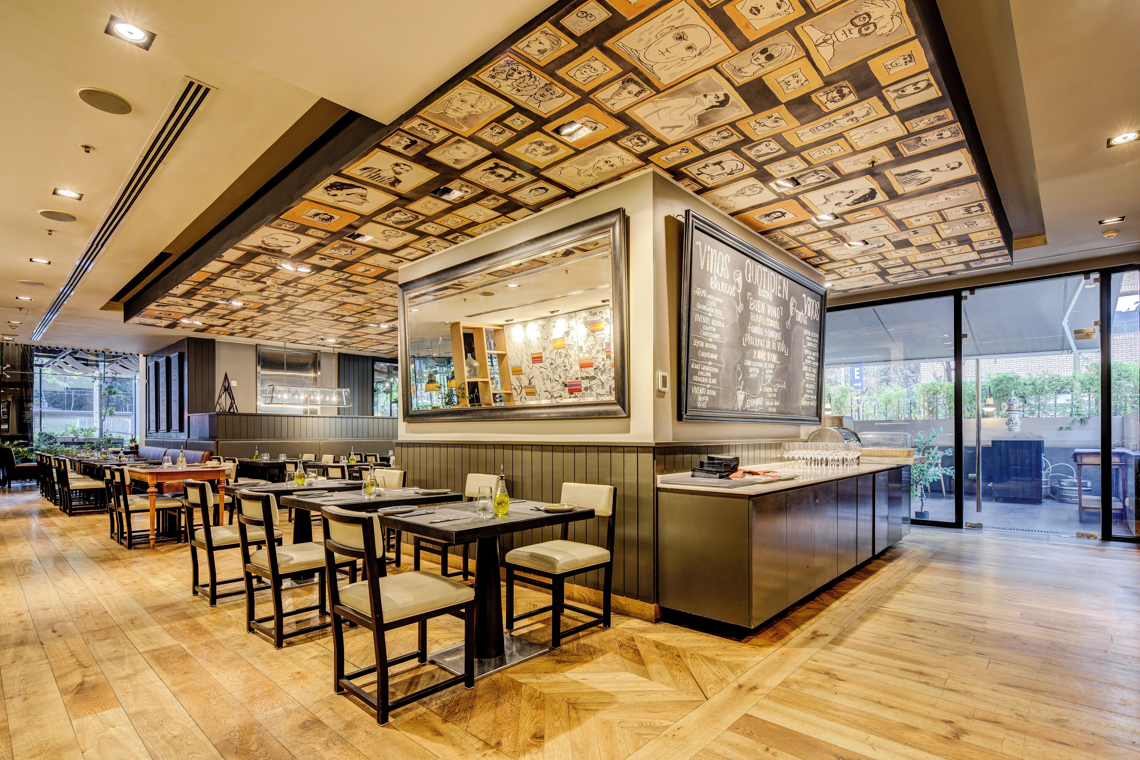 breakfast, lunch, dinner served; local and international cuisine