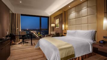 1 habitación, ropa de cama de alta calidad, cubrecamas y minibar