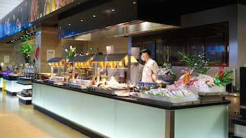 Petit déjeuner buffet servi en semaine (108 CNY par personne)