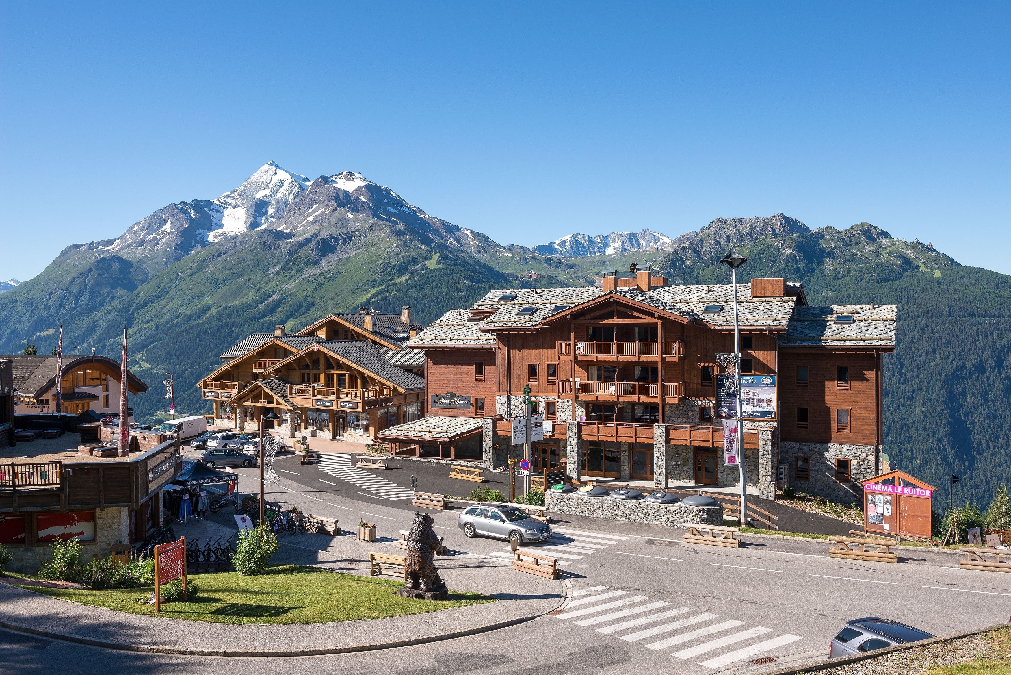 Fassade der Unterkunft