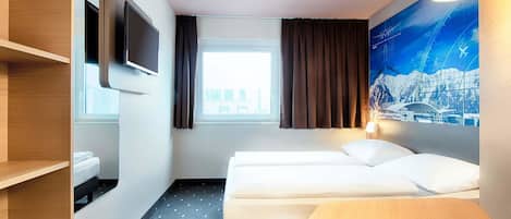 Double Room | Desk, soundproofing, free WiFi, bed sheets