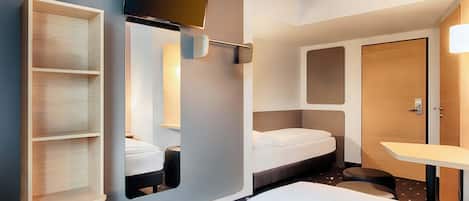 Bureau, chambres insonorisées, Wi-Fi gratuit, draps fournis